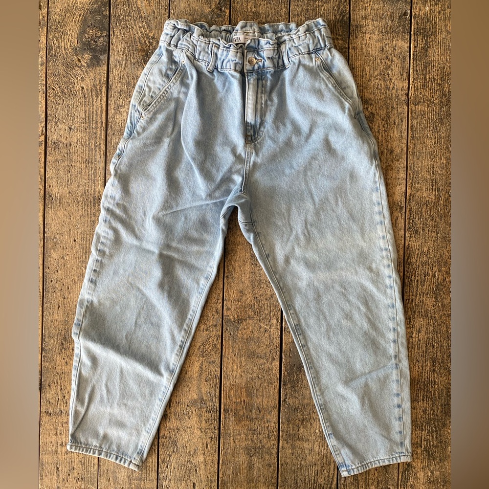 Light Blue High-Waisted Jeans